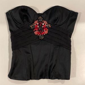 Marciano Corset with Beaded Detail